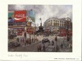 5. 1988 Thomas Benacci - London Picadilly Circus - 15.2x20cm (Small)